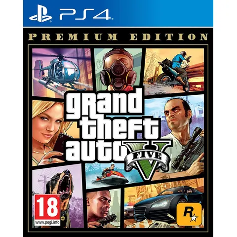 Grand Theft Auto V Premium Edition PS4 Game – image 1