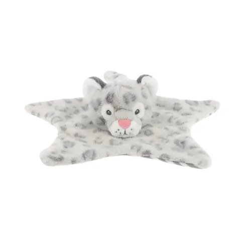 Keeleco Baby Snuggles Snow Leopard Blanket 32cm – image 1