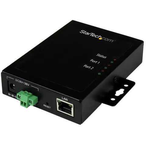 StarTech.com 2-Port Serial-to-IP Ethernet Device Server - RS232 - Meta – image 1