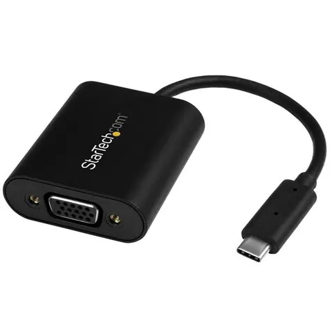 StarTech.com USB-C to VGA Adapter - with Presentation Mode Switch - 19 – image 1