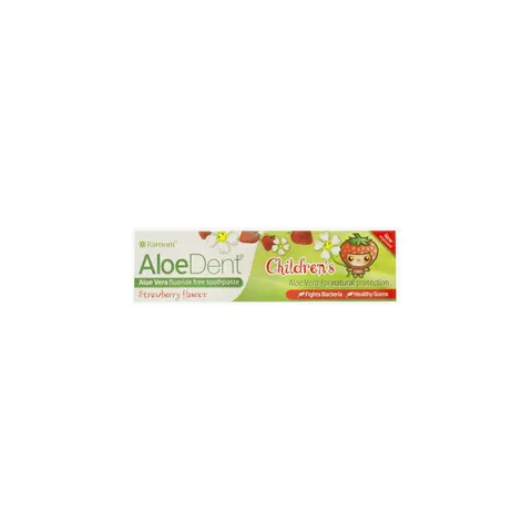 Aloe Dent Strawberry Children's Toothpaste 50ml – image 1