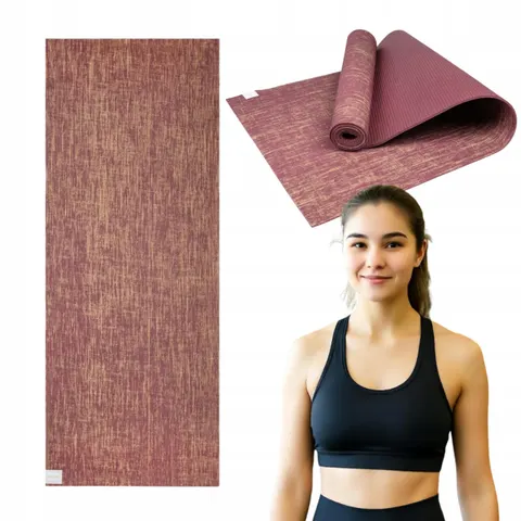 Myga Jute Mat - Plum – image 1