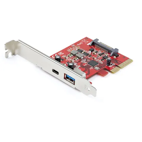 StarTech.com 2-Port 10Gbps USB-A & USB-C PCIe Card - USB 3.2 Gen 2 – image 1