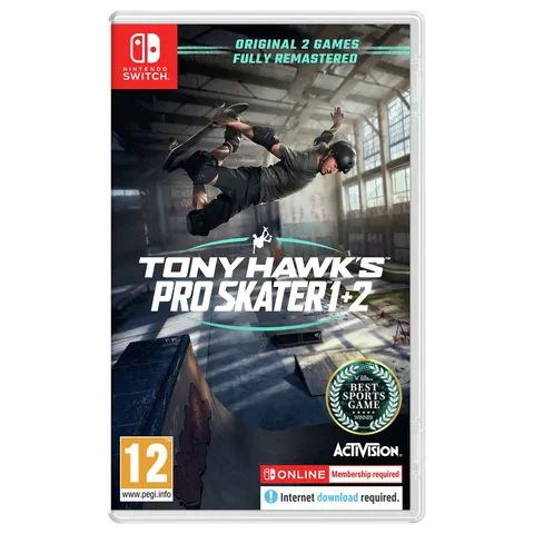 Tony Hawk Pro Skater 1+2 for Nintendo Switch, New – image 1