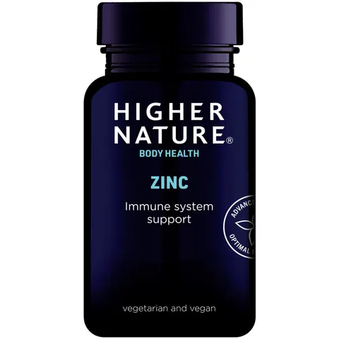 Higher Nature Zinc Vegetarian Tablets 90 – image 1