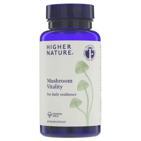 Higher Nature Mushroom Vitality Capsules 60 – image 1