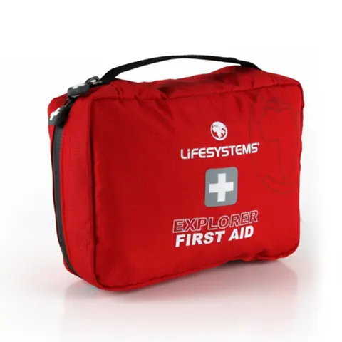 LifeSystems Explorer First Aid Kit, Erste-Hilfe-Set – Red Onesize – Bild 1