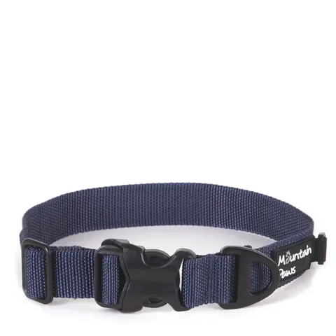 Mountain Paws Extra Tough Dog Collar - Navy / M – image 1