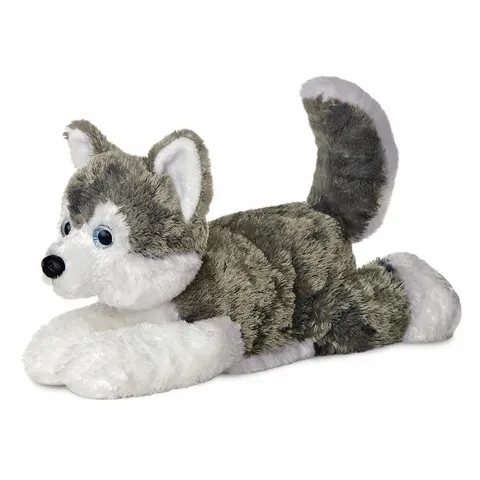 Flopsies Husky Shadow 12inch Plush Toy – image 1