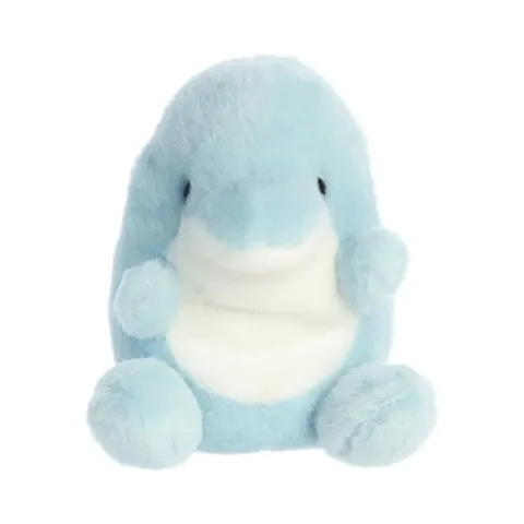 Palm Pals Clicks Dolphin Soft Toy 12cm – image 1