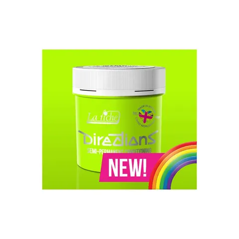 DIRECTIONS - COLOR FLUORESCENT GREEN - 100ml – afbeelding 1