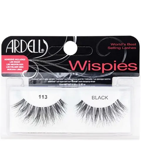 Ardell Wispies faux-cils 113 Black – image 1