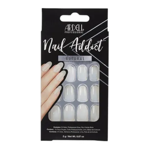 Ardell Nail Addict natural oval 1 u – immagine 1