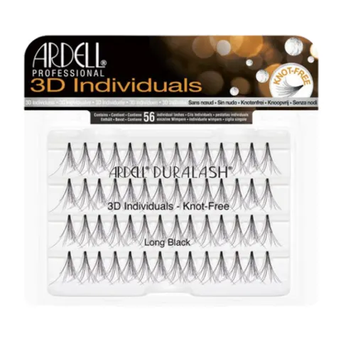 Ardell Pestañas Postizas 3D Individuales #long black – image 1