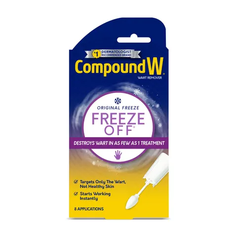 Compound W Freeze Off Wart Remover, 8 Applications – image 1