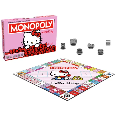 Hello Kitty Monopoly Board Game – image 1