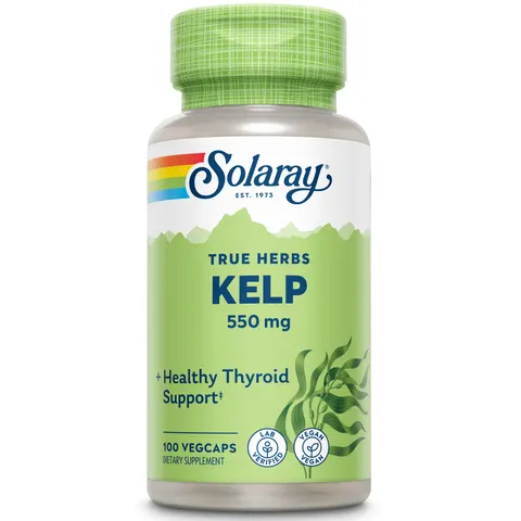 Solaray kelp 550mg. 100cap.veg. – imagen 1