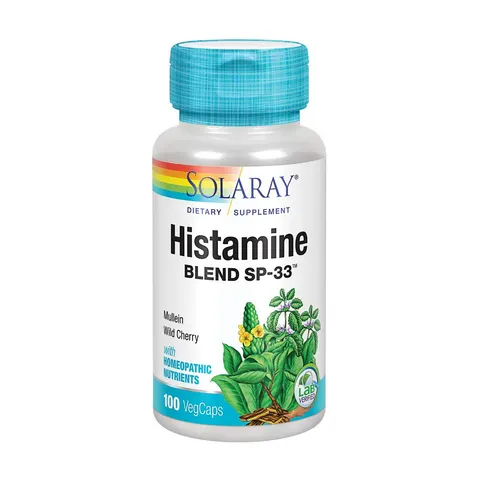 Solaray, Histamine Blend SP-33, 100 VegCaps – image 1