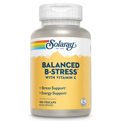 Solaray nutritionally balanced b-stress 100cap. – imagen 1