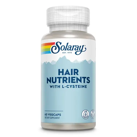 Solaray, Hair Nutrients, 60 VegCaps – image 1