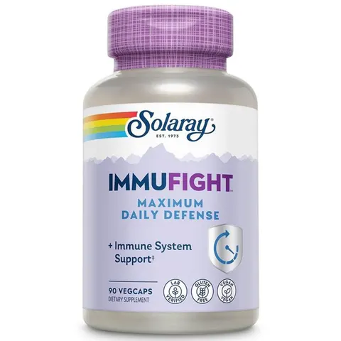 Solaray, ImmuFight, Maximum Daily Defense, 90 VegCaps – image 1