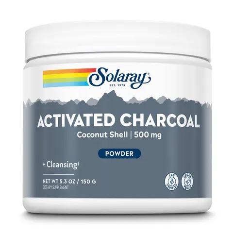Solaray Coconut Activated Charcoal 75 gr 75 gr – image 1