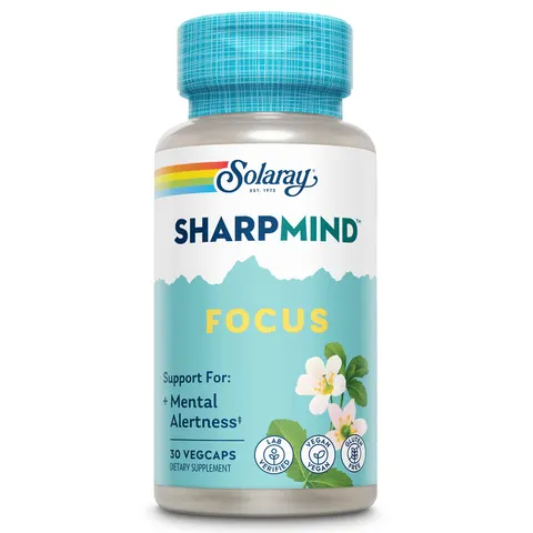 Solaray SharpMind Focus 30 VCaps – imagen 1