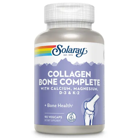 Solaray collagen bone complete 90cap.veg. – imagen 1