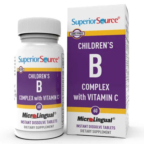 Superior Source Child B-Complex Vitamins (60 Tablets) – image 1