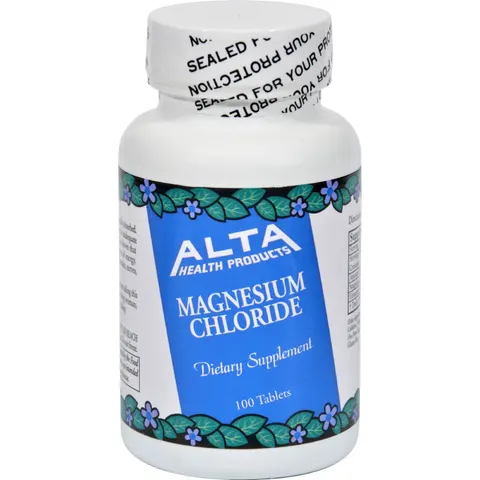 Alta Health, Magnesium Chloride, 100 Tablets – image 1
