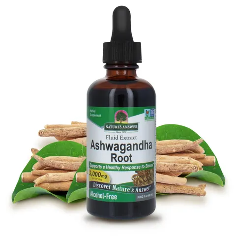 Nature's Answer Ashwaganda Root 60ml 1341 – image 1