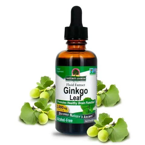 Nature'S Answer Ginkgo Leaf Alcohol Free - 2 Fl Oz – image 1