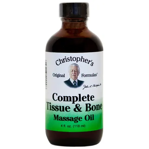 Complete Tissue & Bone Massage Oil, 4 fl oz (118 ml) – image 1