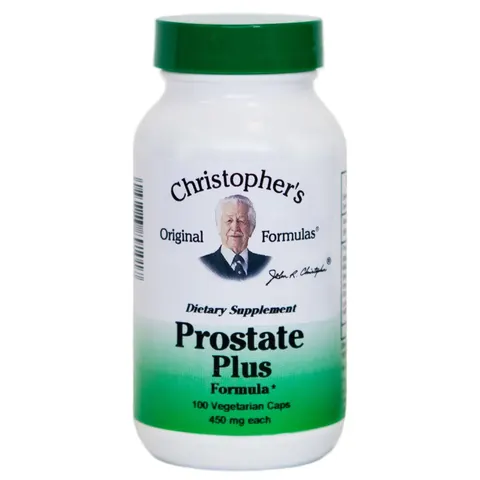 Christopher's Original Formulas, Prostate Plus Formula, 460 mg, 100 Vegetarian Caps – image 1