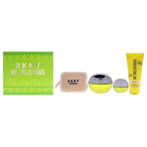 DKNY Be Delicious Women 4pc Gift Set – image 1