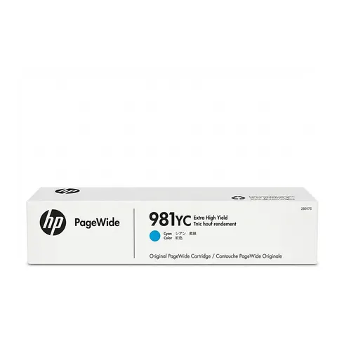HP INK Cartridge 981Y Cyan – Bild 1