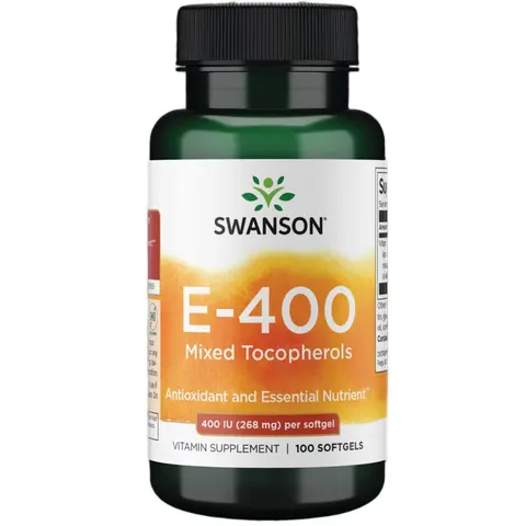 Vitamin E Mixed Tocopherols, 400 IU - 100 softgels – image 1