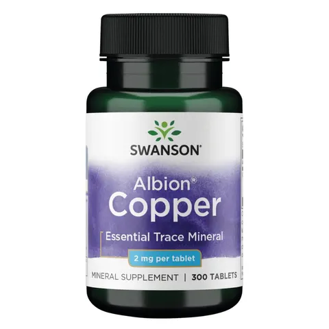 Swanson Copper, 2mg - 300 tabs – image 1