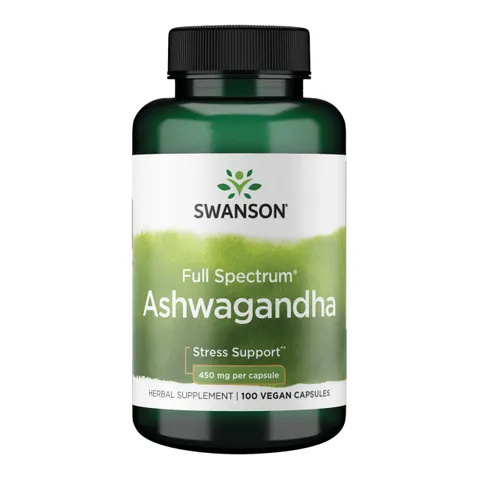 Full Spectrum Ashwagandha, 450mg - 100 caps – image 1