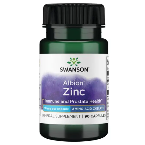 Albion Zinc, 30mg - 90 caps – image 1