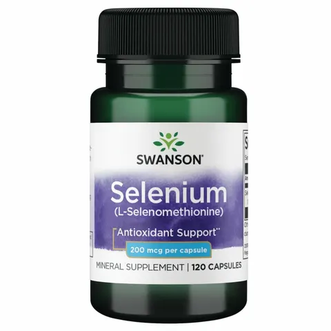 Swanson, SeMSC Selenium, 200 mcg, 120 Capsules – image 1