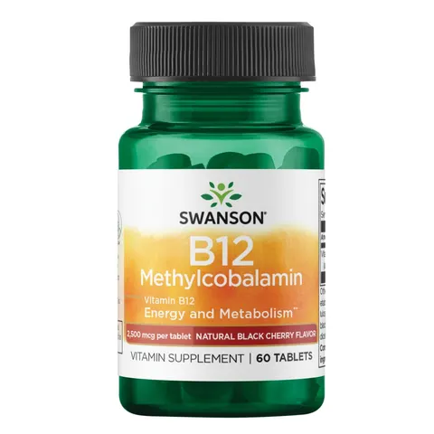 Swanson Vitamin B12 Methylcobalamin - Natural Cherry Flavored – image 1