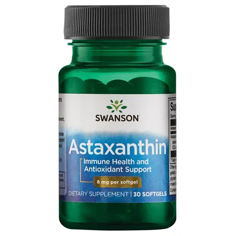 Swanson, Astaxanthin, 8 mg, 30 Softgels – image 1