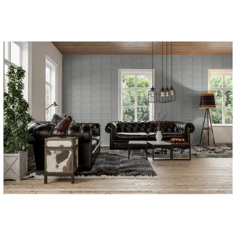 Arthouse Urban Block Grey Wallpaper – image 1
