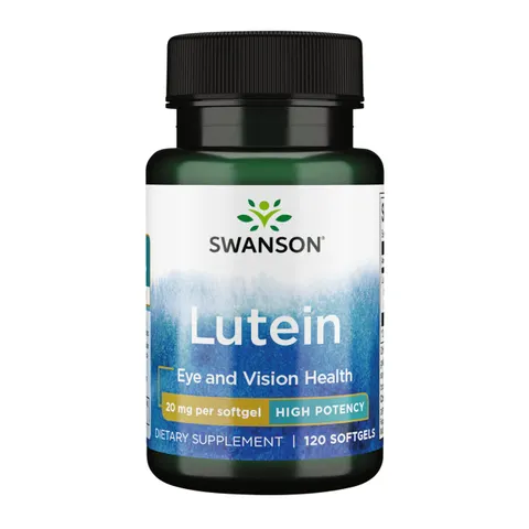 Swanson, Lutein, High Potency, 20 mg, 120 Softgels – image 1
