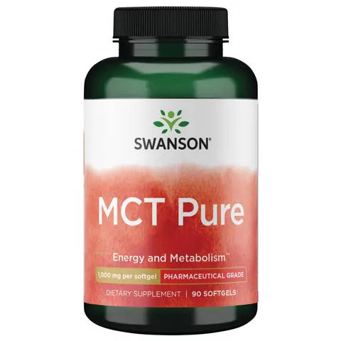 Swanson MCT Pure, 1000mg - 90 softgels – image 1