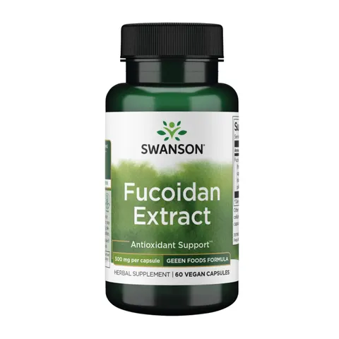 Swanson, Fucoidan Extract, 500 mg, 60 Veggie Capsules – image 1