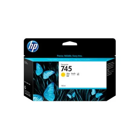 HP 745 Tintenpatrone gelb 130 ml – Bild 1