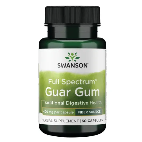 Full Spectrum Guar Gum, 400mg - 60 caps – image 1