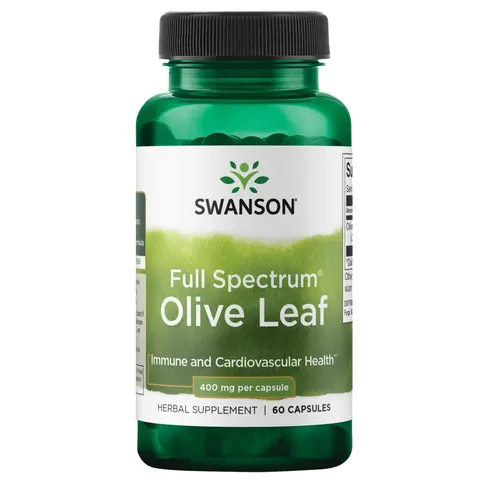 Full Spectrum Olive Leaf, 400mg - 60 caps – image 1